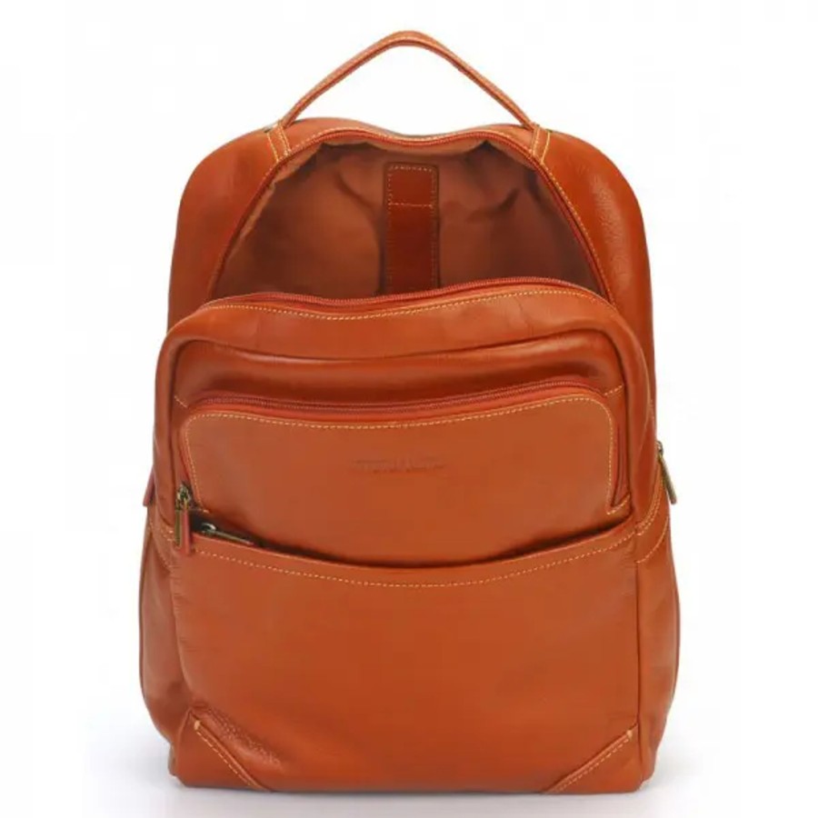 Homme Arthur et Aston | Arthur & Aston - Sac A Dos Paul - Cognac