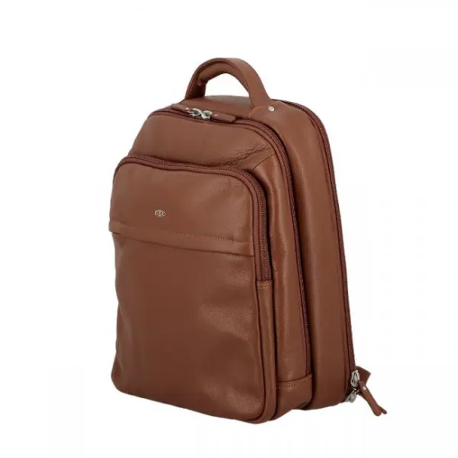 Femme Jump | Jump - Sac A Dos Business Uppsala Cuir Caramel