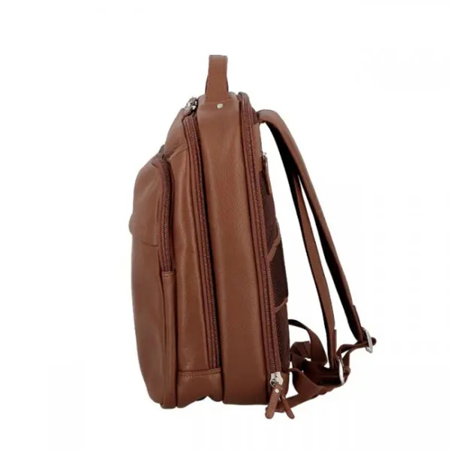 Femme Jump | Jump - Sac A Dos Business Uppsala Cuir Caramel