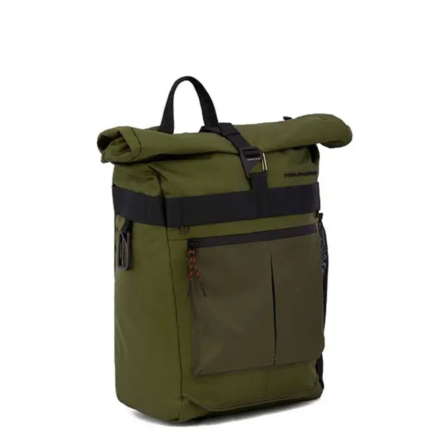 Homme Piquadro | Piquadro - Sac A Dos Velo Led - Vert