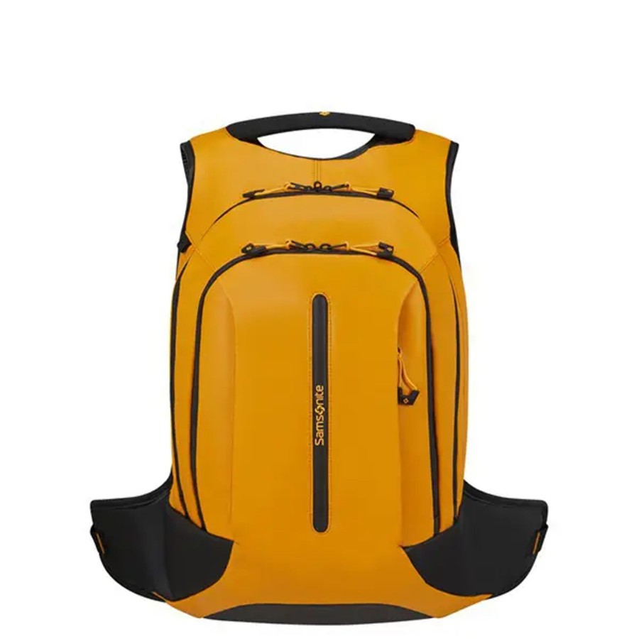 Femme Samsonite | Samsonite - Sac A Dos Ordinateur Ecodiver M - Jaune