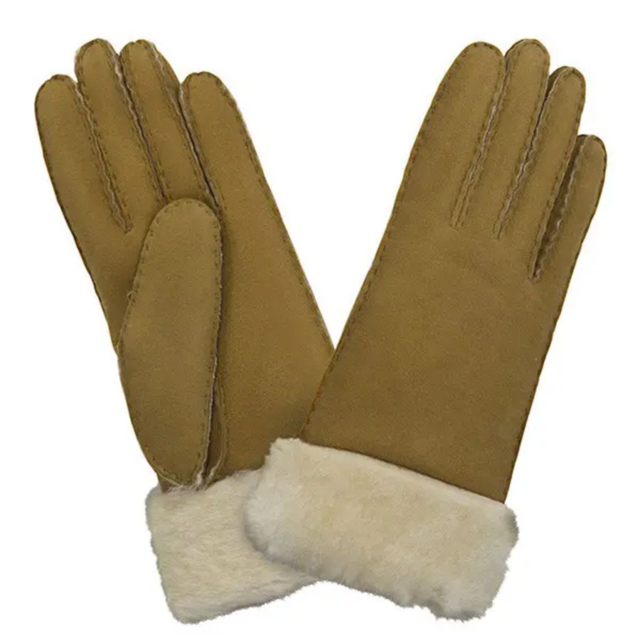 Femme Glove Story | Glove Story - Gants Prestige Shearling T8 Camel