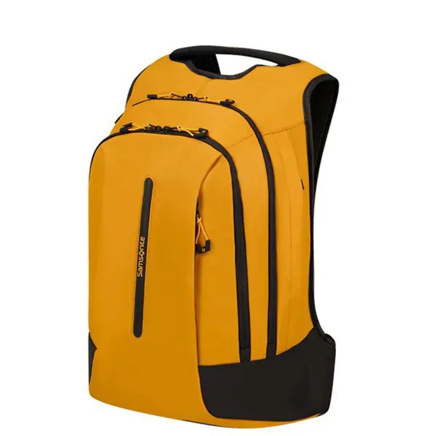 Femme Samsonite | Samsonite - Sac A Dos Ordinateur Ecodiver - Jaune