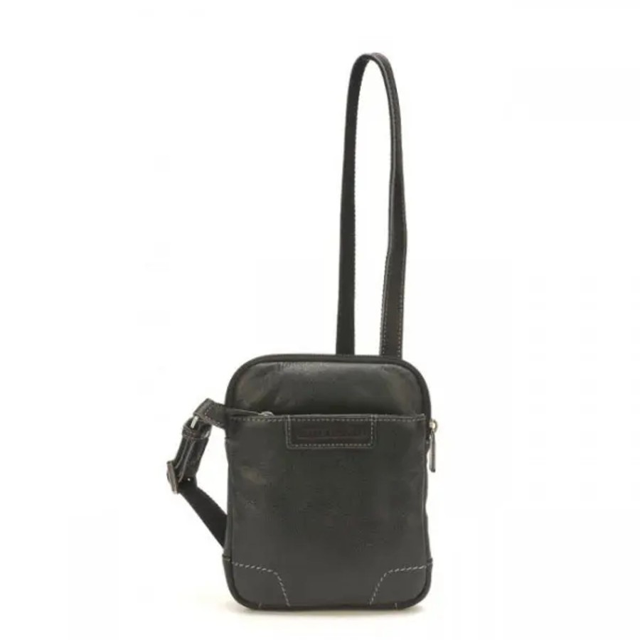 Homme Arthur et Aston | Arthur & Aston - Sac Mono Bretelle Marco Noir