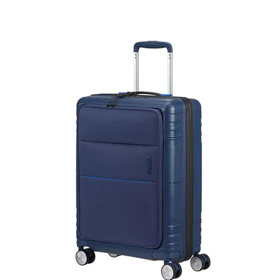 Bagage American Tourister Valises Cabine | American Tourister - Valise Cabine 4R Hello Cabin Bleu Marine