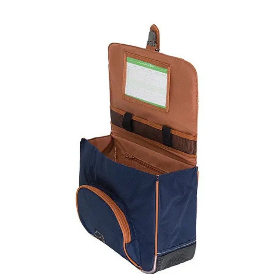 Scolaire Tann's | Tann'S - Cartable 35 Cm Les Incontournables Camille Marine