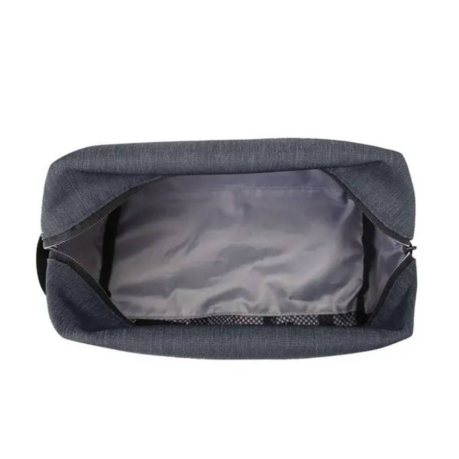 Bagage Bagsmart Trousses De Toilette | Bagsmart - Trousse De Toilette Souple Gris Fonce