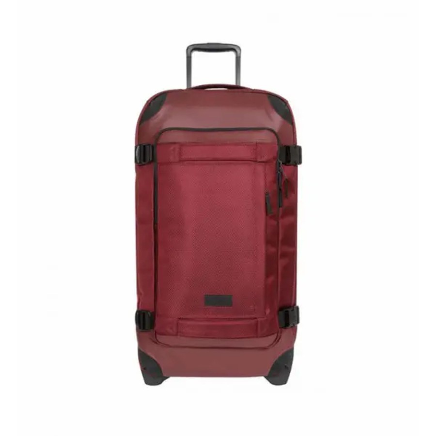 Bagage Eastpak Valises Soute | Eastpak - Valise Souple Tranverz M Cnnct Burgundy