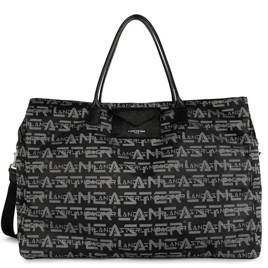 Bagage Lancaster Sacs De Voyage | Sac 24/48H Logo Kba Noir