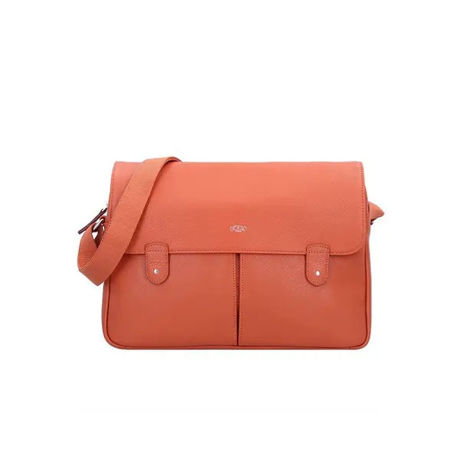 Femme Jump | Jump - Sac Besace Rabat Uppsala Cuir Terracotta