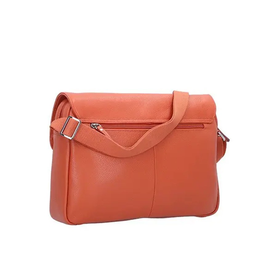 Femme Jump | Jump - Sac Besace Rabat Uppsala Cuir Terracotta