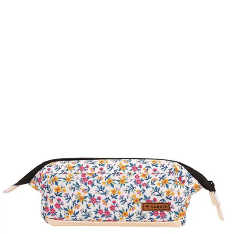 Scolaire Cabaïa | Trousse Cabaia Calle Flores Cream