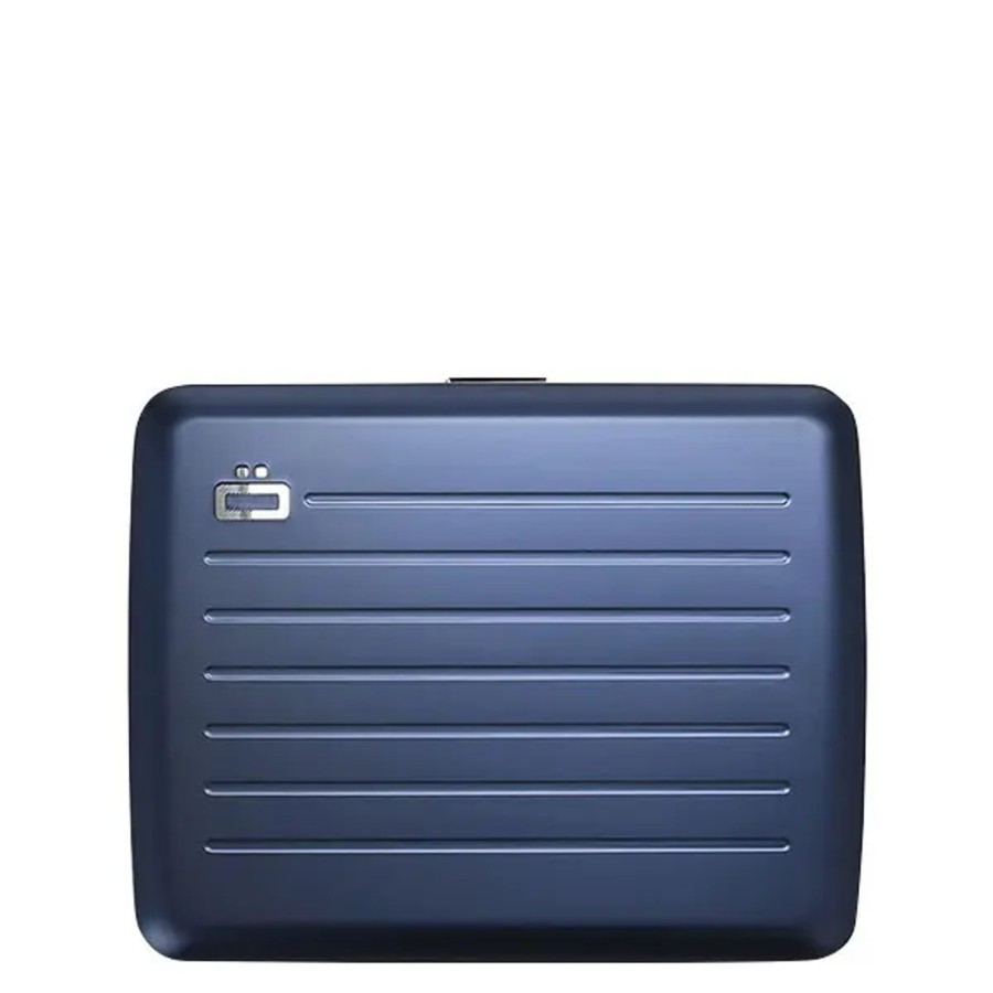 Femme Ögon | 00D6Gon - Portefeuille Smart Case L - Navy Blue