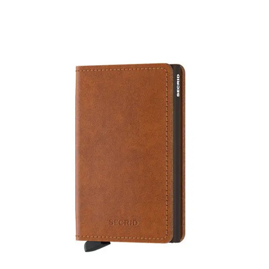 Femme Secrid | Secrid - Porte-Cartes Slimwallet Original Cognac Brown