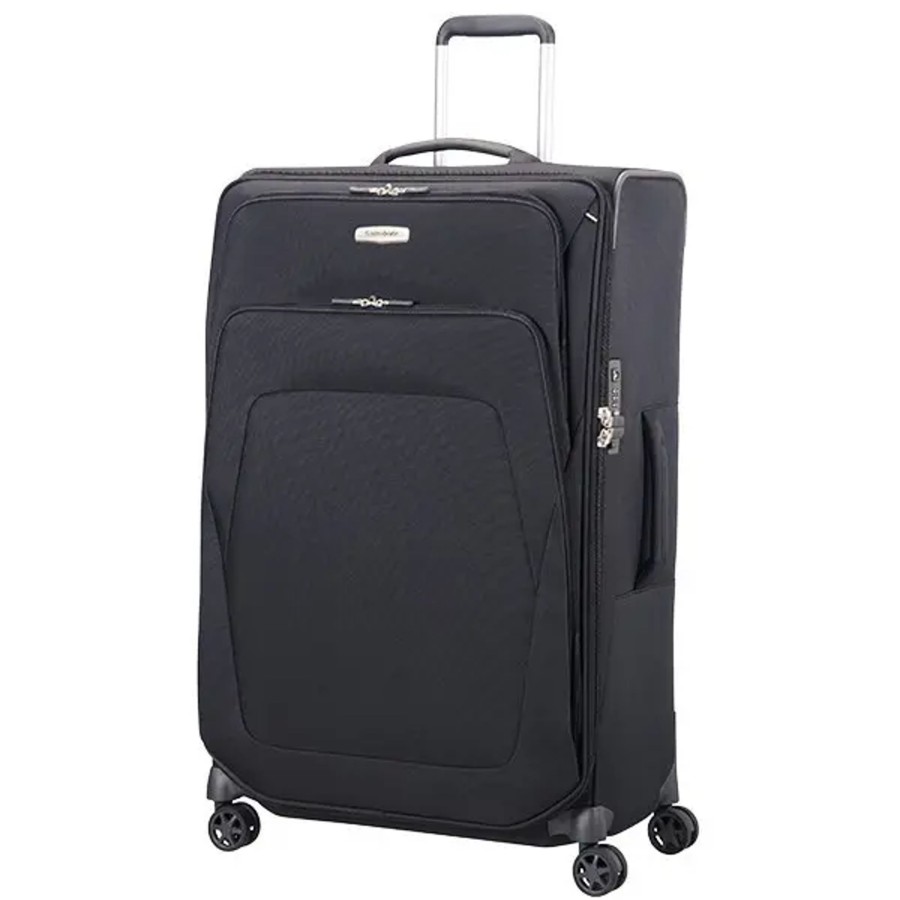 Bagage Samsonite Valises Soute | Samsonite - Valise Extensible 79Cm 4R Spark Sng Noir