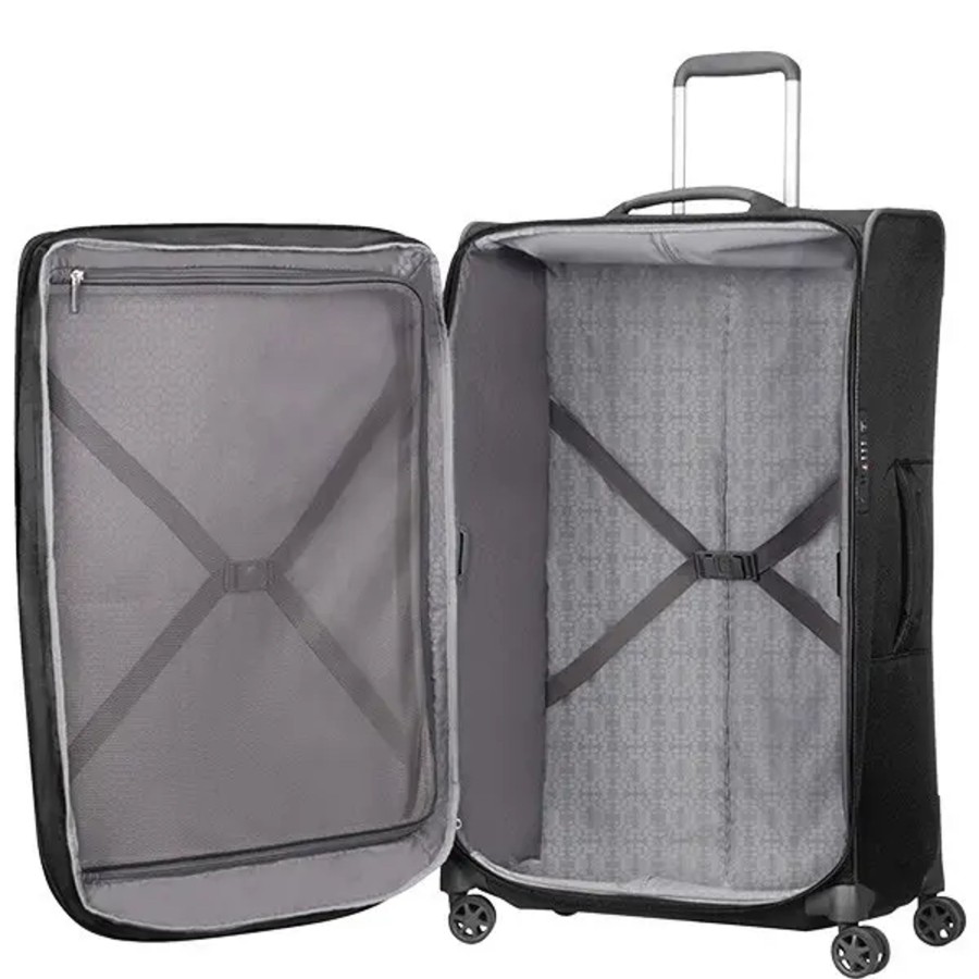 Bagage Samsonite Valises Soute | Samsonite - Valise Extensible 79Cm 4R Spark Sng Noir