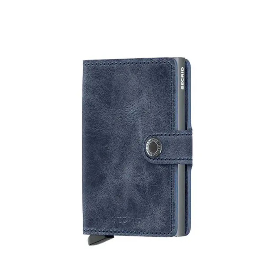 Femme Secrid | Secrid - Porte-Cartes Miniwallet Blue Vintage