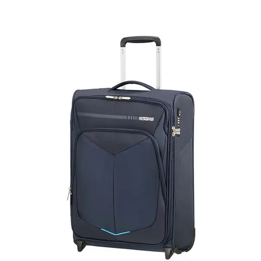 Bagage American Tourister Valises Cabine | American Tourister - Valise Cabine 2R Summerfunk Bleu Marine