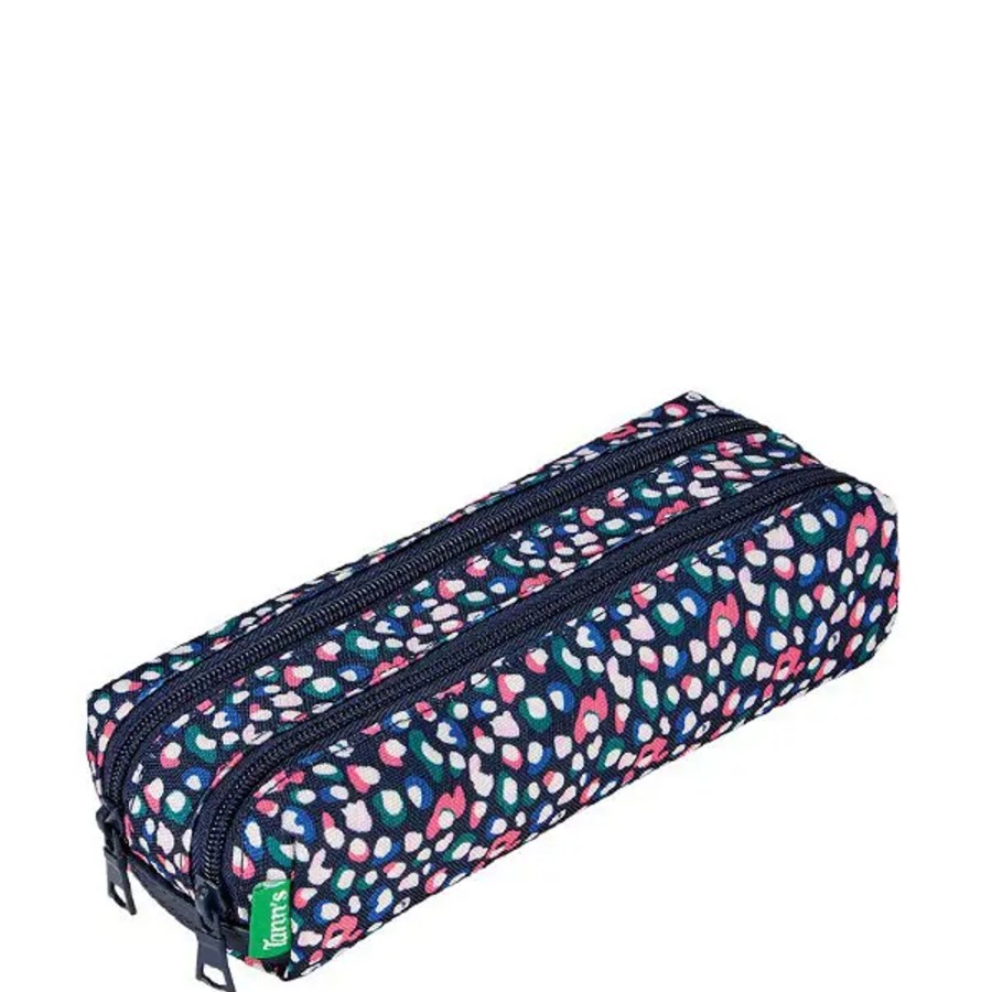 Scolaire Tann's | Tann'S - Trousse Double Camouflage Sarah Bleu