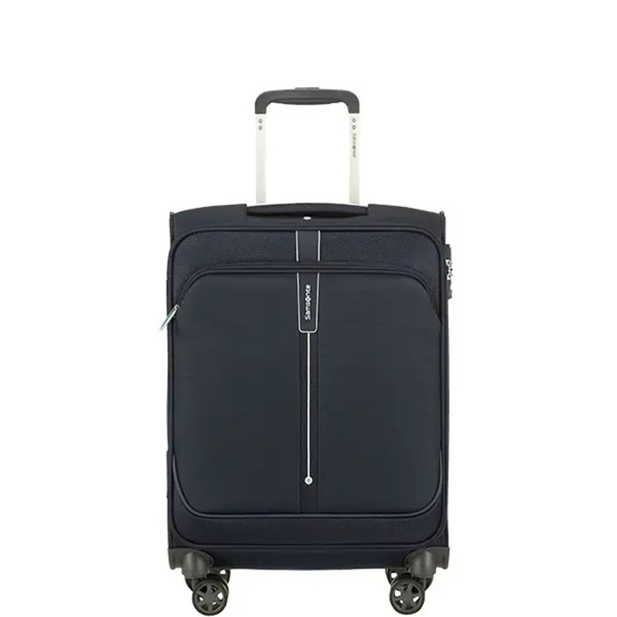 Bagage Samsonite Valises Cabine | Samsonite - Valise Cabine 4R L40Cm Popsoda Bleu Fonce