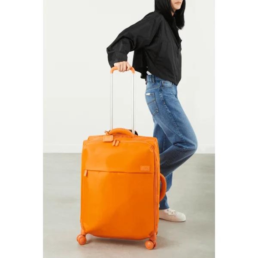 Bagage Lipault Valises Soute | Lipault - Valise 63 Cm Plume - 9906 Pumpkin