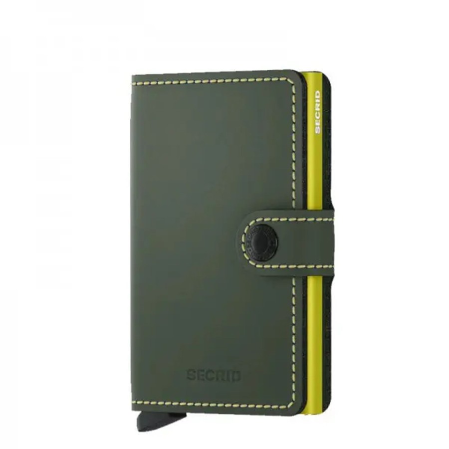 Femme Secrid | Porte-Cartes Miniwallet Matte Green & Lime