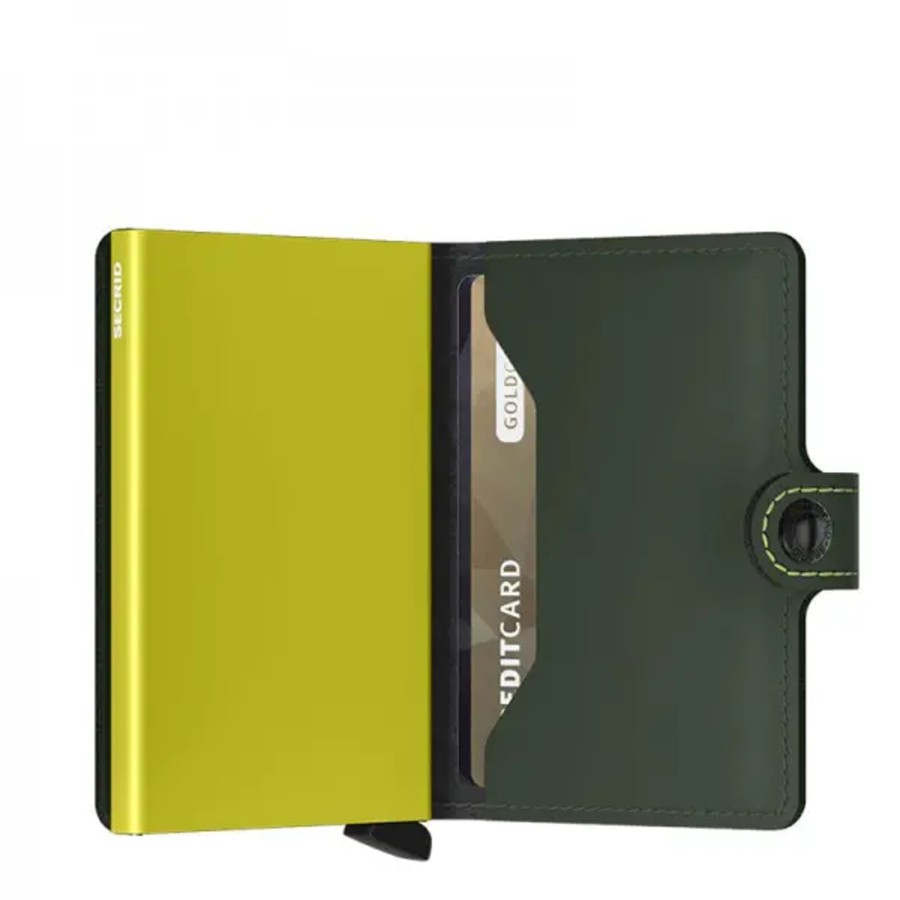 Femme Secrid | Porte-Cartes Miniwallet Matte Green & Lime