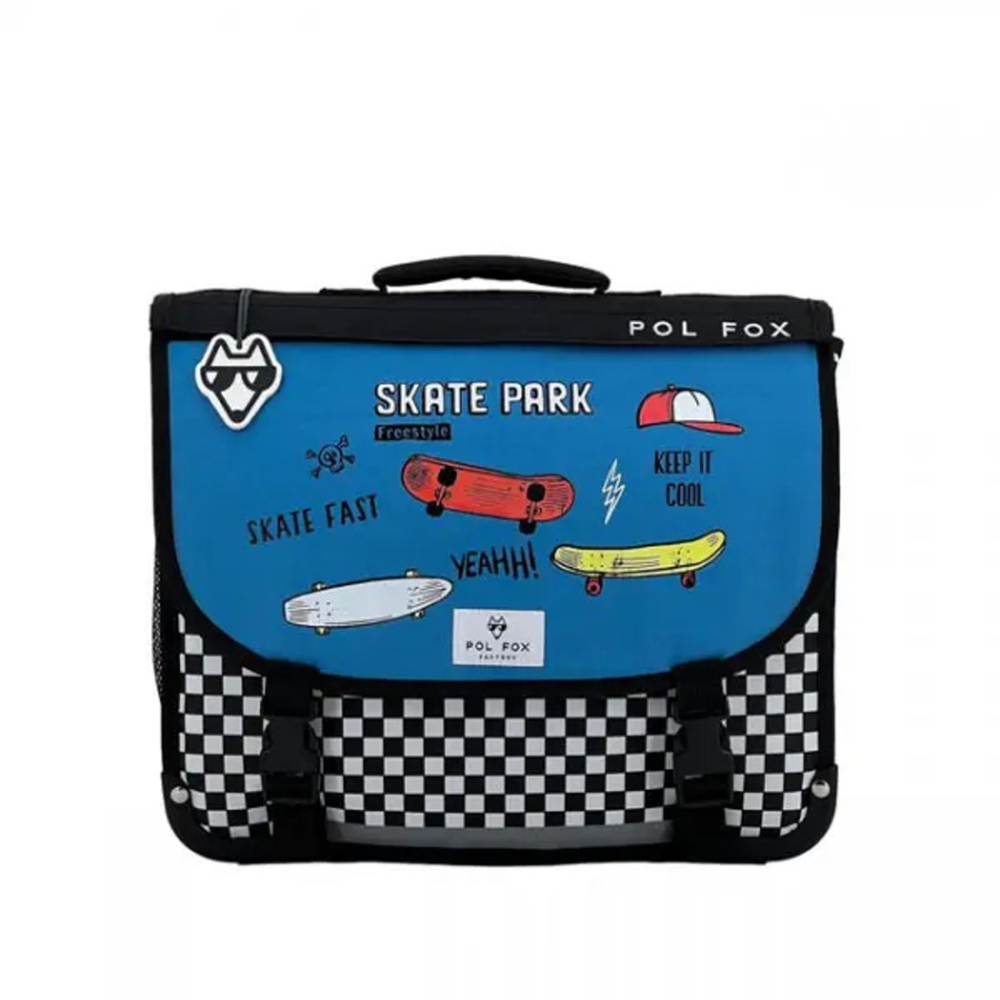 Scolaire Pol Fox | Pol Fox - Cartable 35Cm Reversible Skate 2