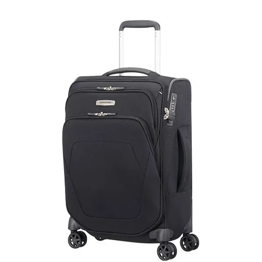 Bagage Samsonite Valises Cabine | Samsonite - Valise Cabine L35Cm 4R Spark Sng Noir