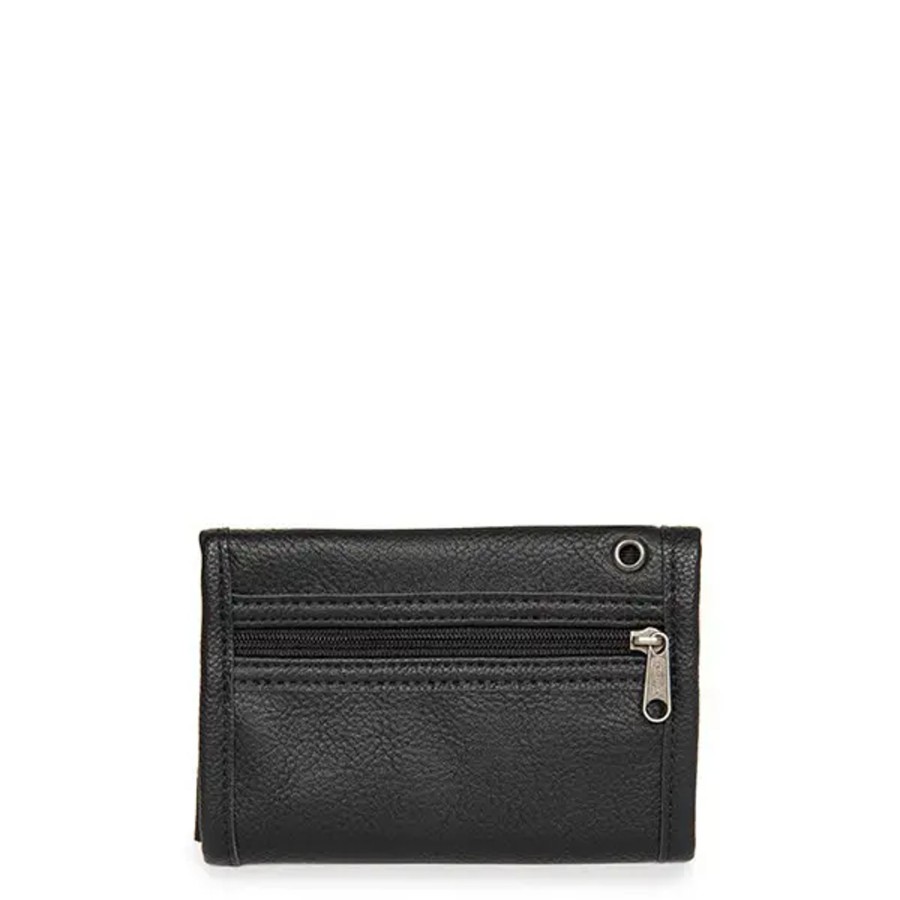 Femme Eastpak | Eastpak - Portefeuille Crew - Q74 Grained Black