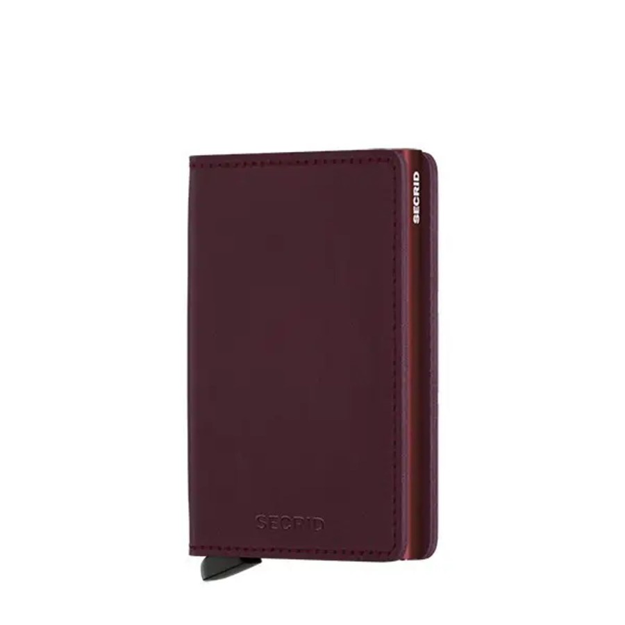 Femme Secrid | Secrid - Porte-Cartes Slimwallet Original Bordeaux