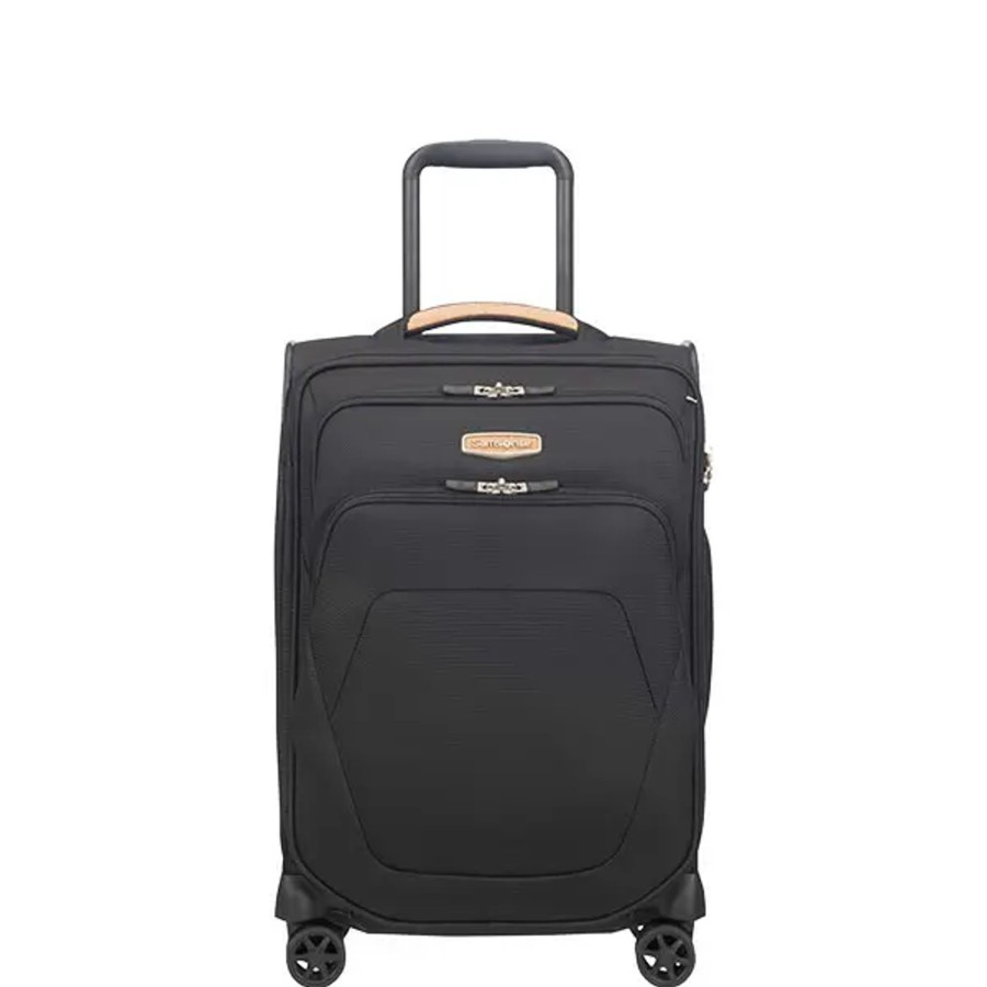 Bagage Samsonite Valises Cabine | Samsonite - Valise Cabine 4 Roues L35Cm Spark Sng Eco Noir