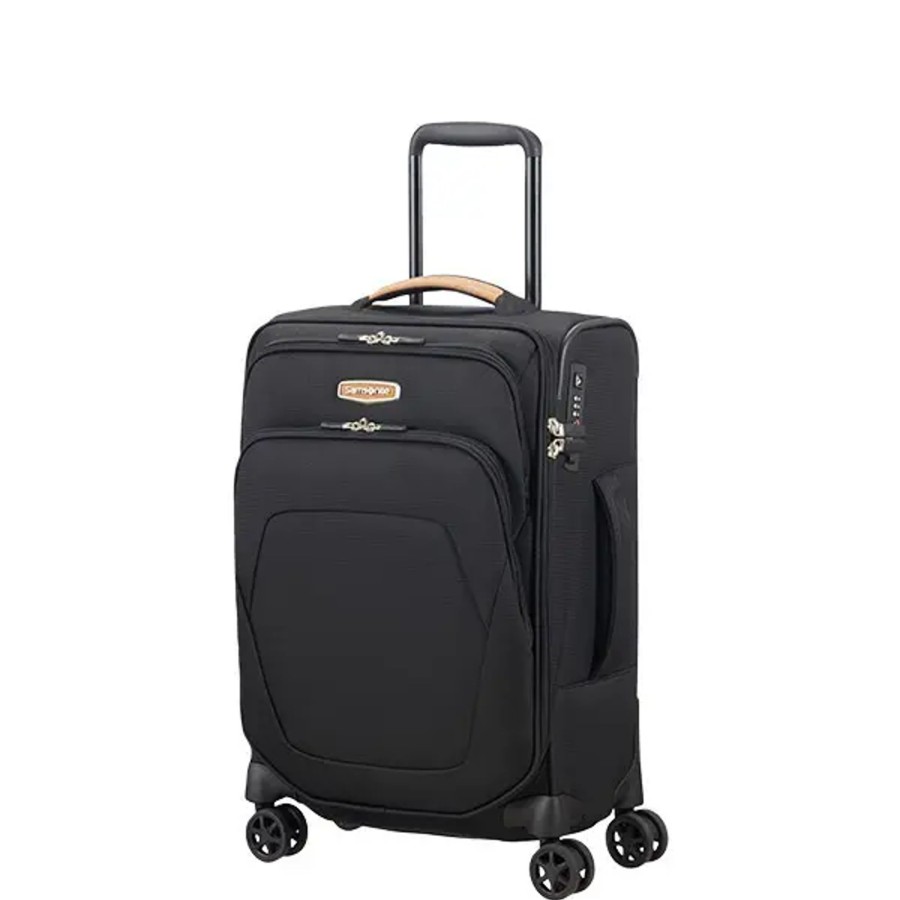 Bagage Samsonite Valises Cabine | Samsonite - Valise Cabine 4 Roues L35Cm Spark Sng Eco Noir