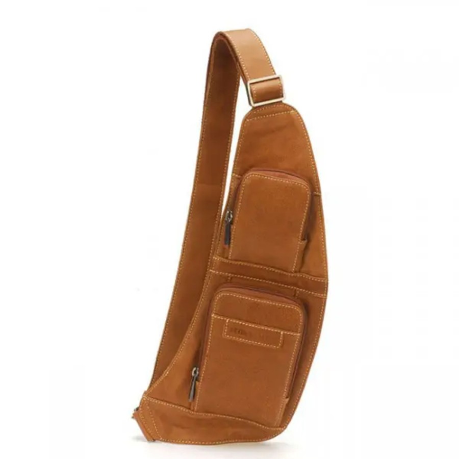 Homme Arthur et Aston | Arthur & Aston - Sac Holster Marco Cognac