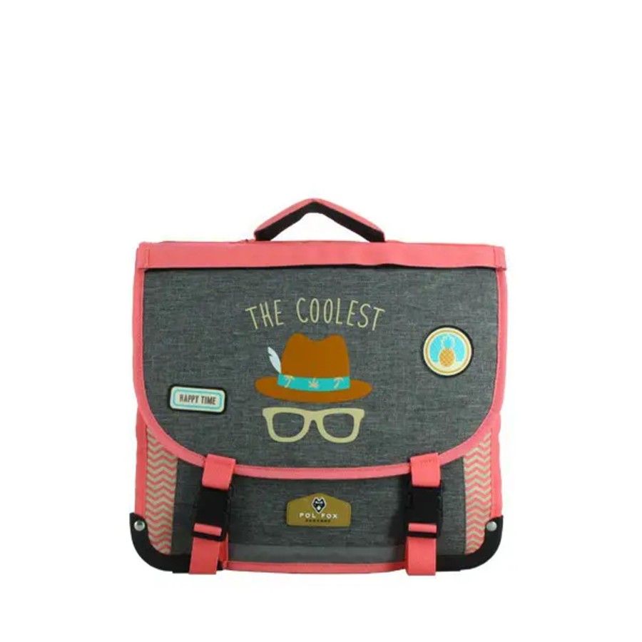 Scolaire Pol Fox | Pol Fox - Cartable 35 Cm The Coolest Reversible