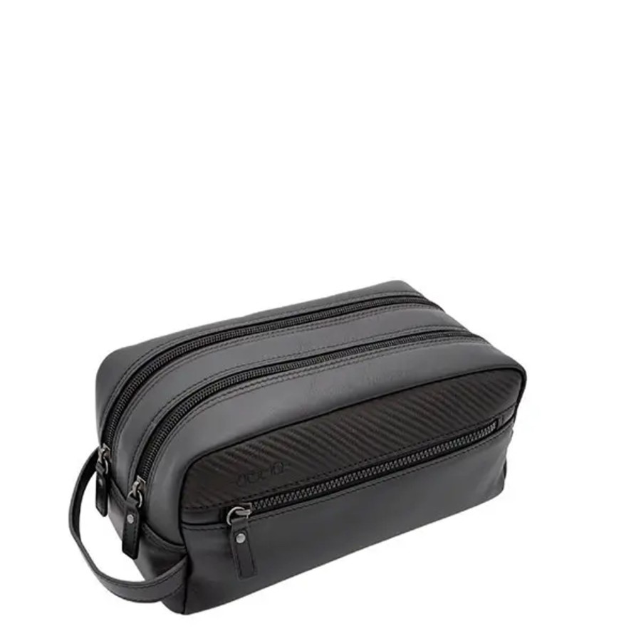 Bagage Jump Trousses De Toilette | Jump - Trousse De Toilette Double Boston - Noir