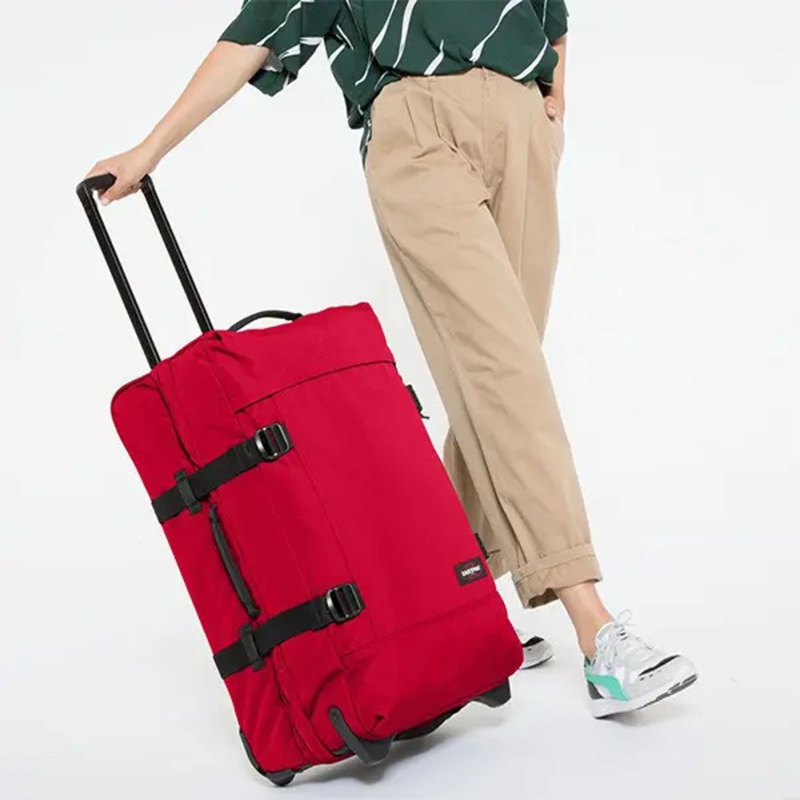 Bagage Eastpak Valises Soute | Valise Tranverz M 84Z Sailor Red