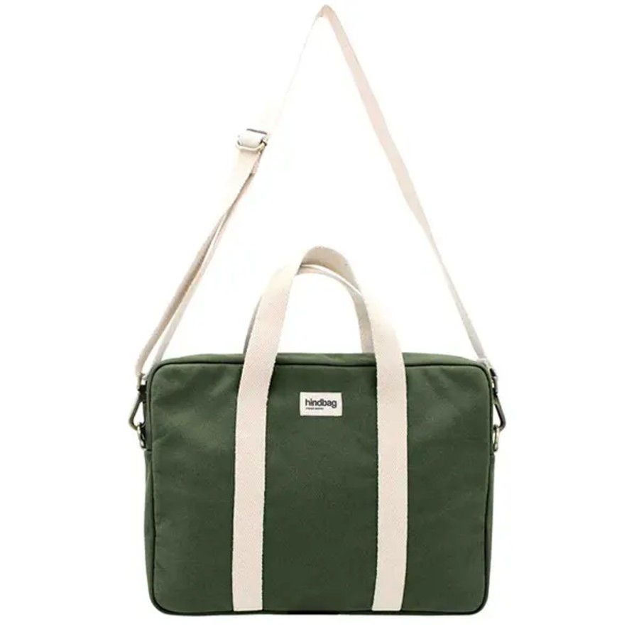 Femme Hindbag | Hindbag - Sacoche Ordinateur 15\\" Pierre - Olive