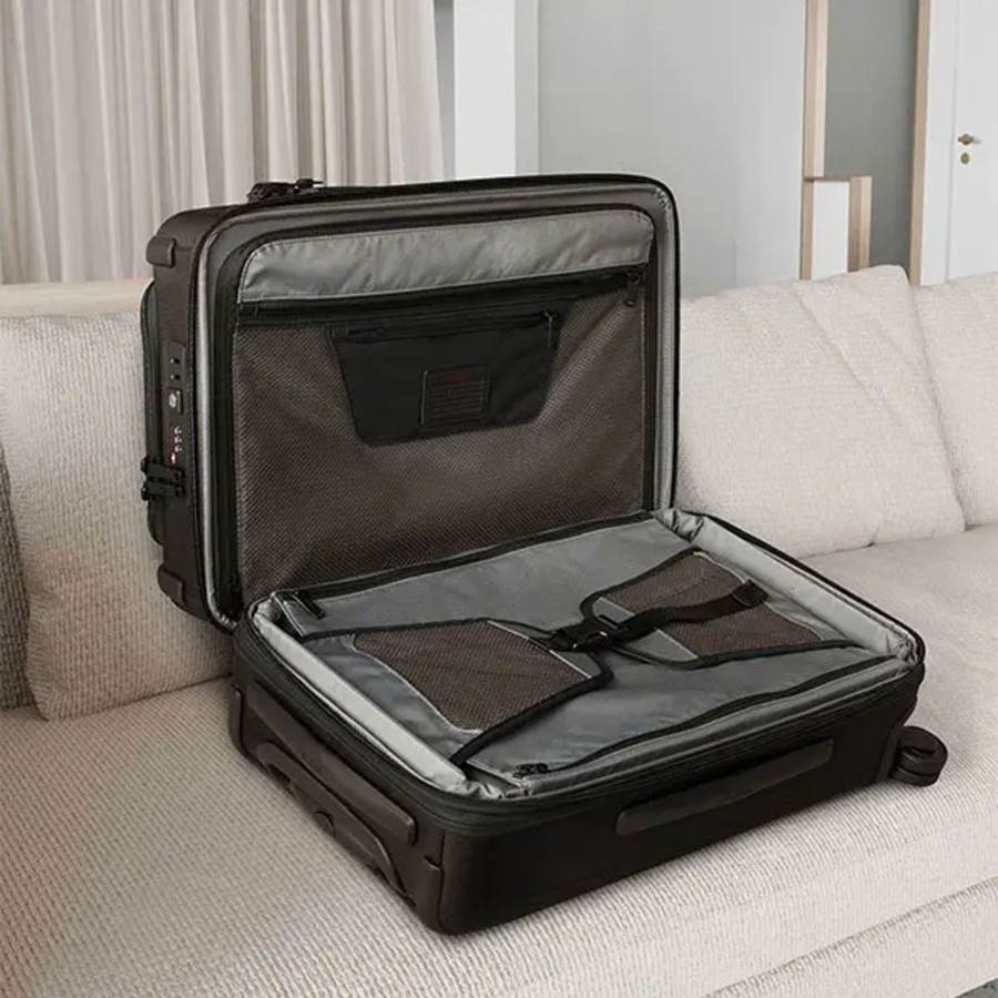 Bagage Tumi Valises Cabine | Tumi - Valise Slim Double Acces Alpha 3 Noir