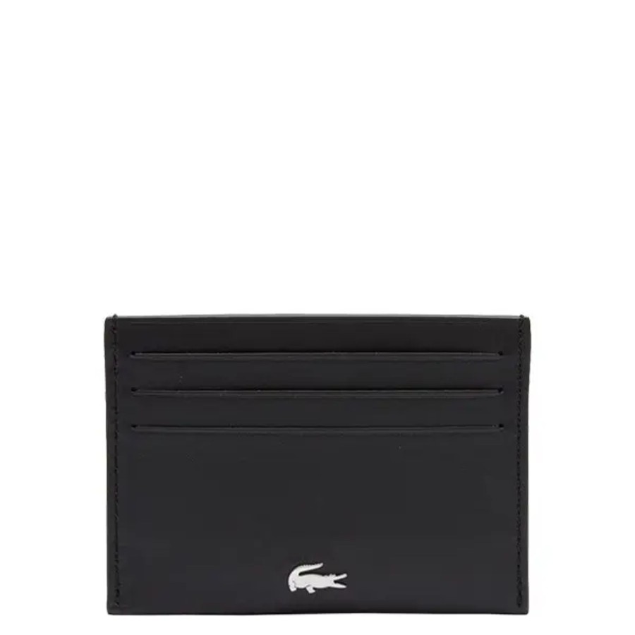 Femme Lacoste | Lacoste - Porte-Cartes Fitzgerald Noir