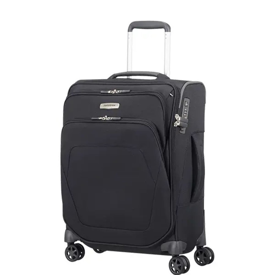 Bagage Samsonite Valises Cabine | Samsonite - Valise Cabine L40Cm 4R Spark Sng Noir