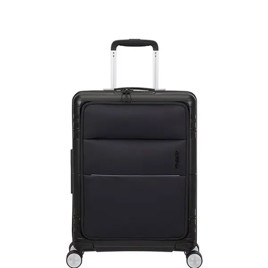 Bagage American Tourister Valises Cabine | American Tourister - Valise Cabine 4R Hello Cabin Noir Onyx