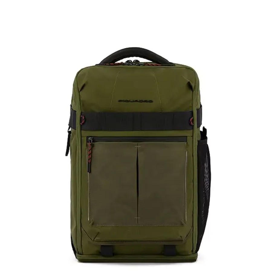 Homme Piquadro | Piquadro - Sac A Dos Velo Led - Vert