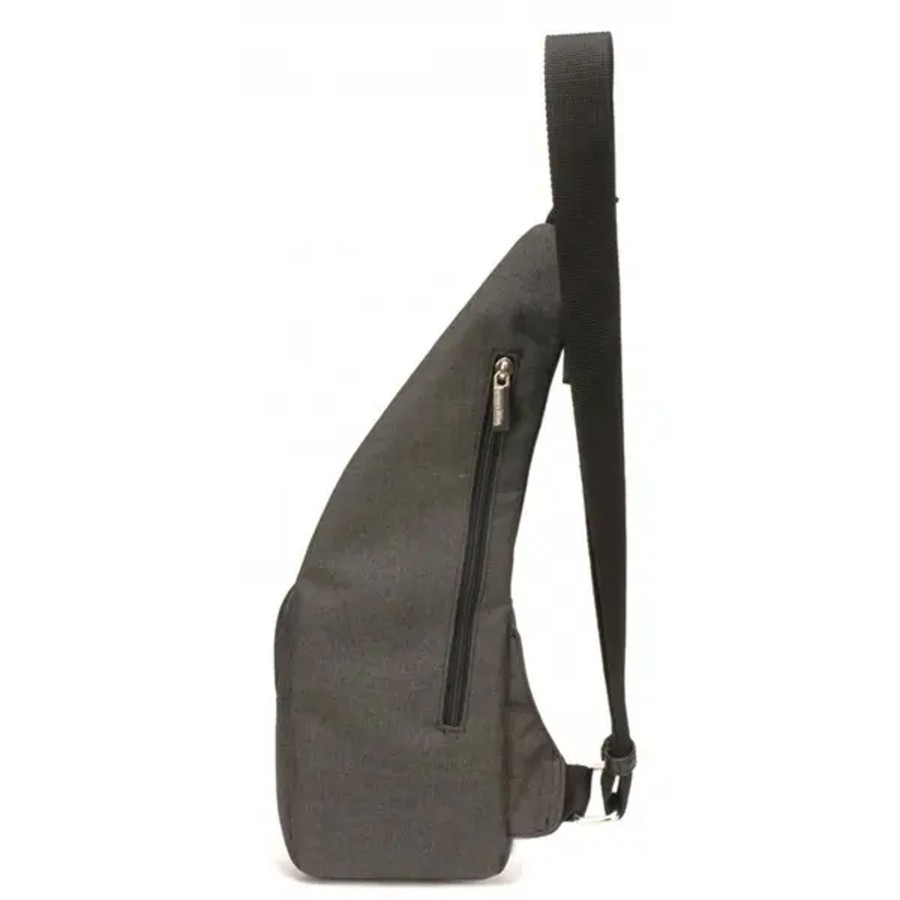 Homme Arthur et Aston | Arthur & Aston - Body Bag Aaron 1847 Gris