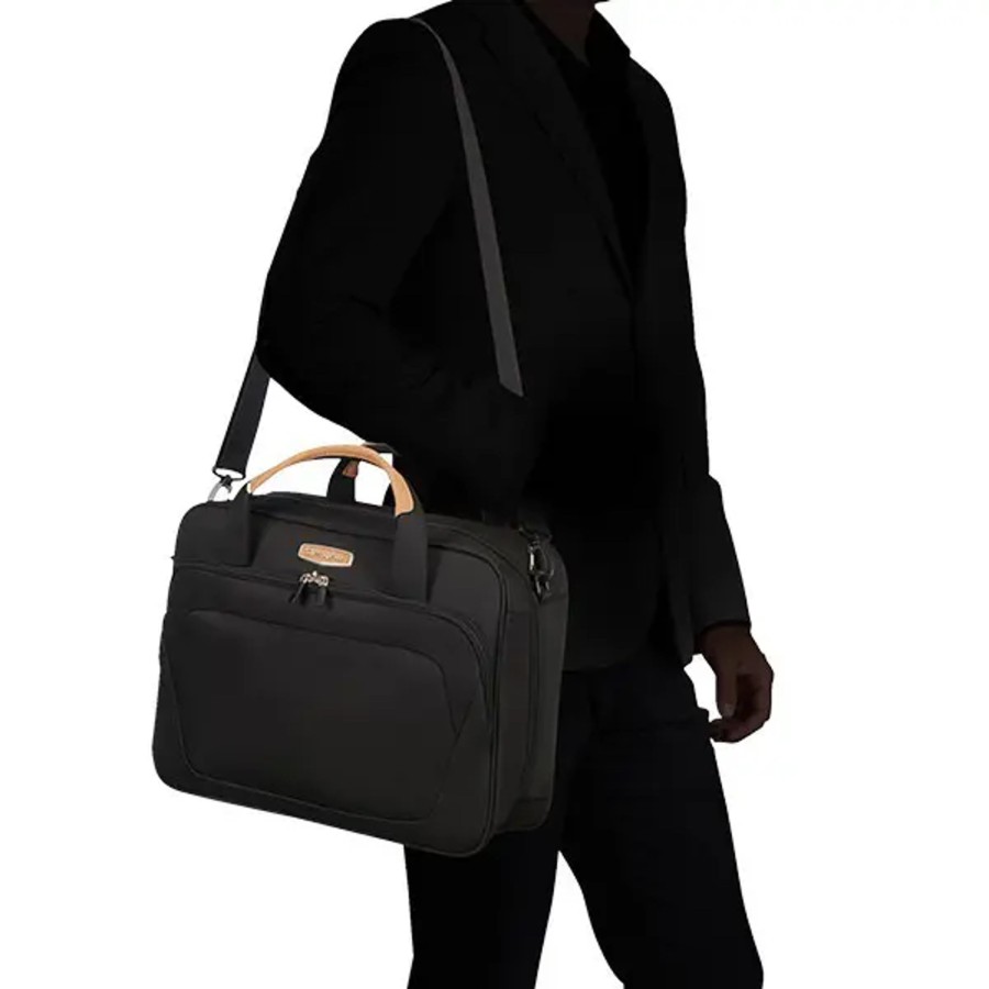 Homme Samsonite | Samsonite - Sac Reporter Spark Sng Eco Noir