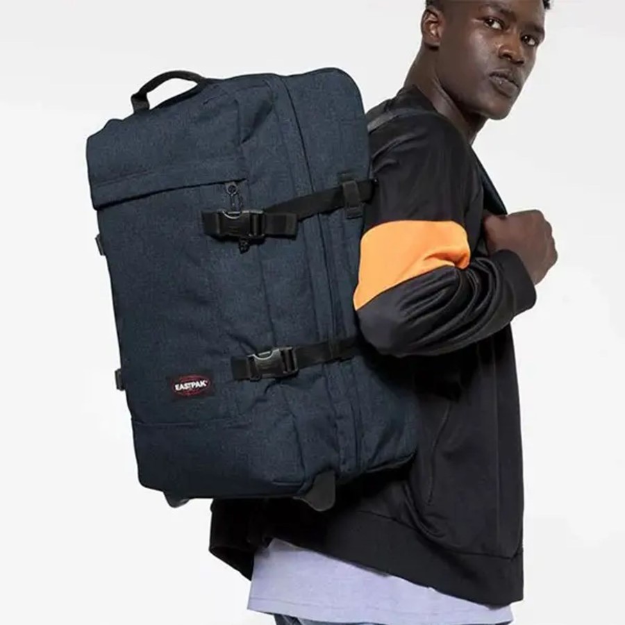 Bagage Eastpak Valises Cabine | Eastpak - Valise Convertible Strapverz S 26W Triple Denim