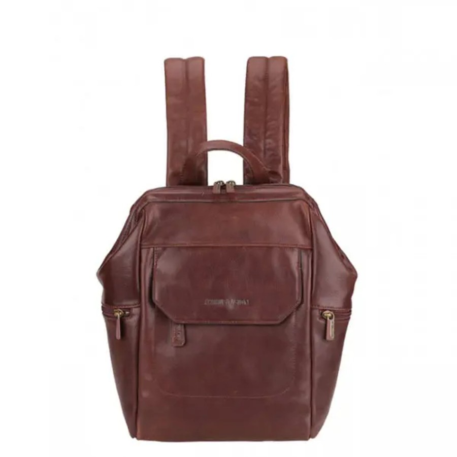 Homme Arthur et Aston | Arthur & Aston - Sac A Dos Martin M Cognac