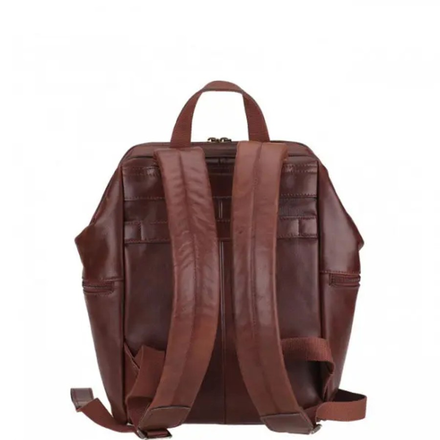 Homme Arthur et Aston | Arthur & Aston - Sac A Dos Martin M Cognac