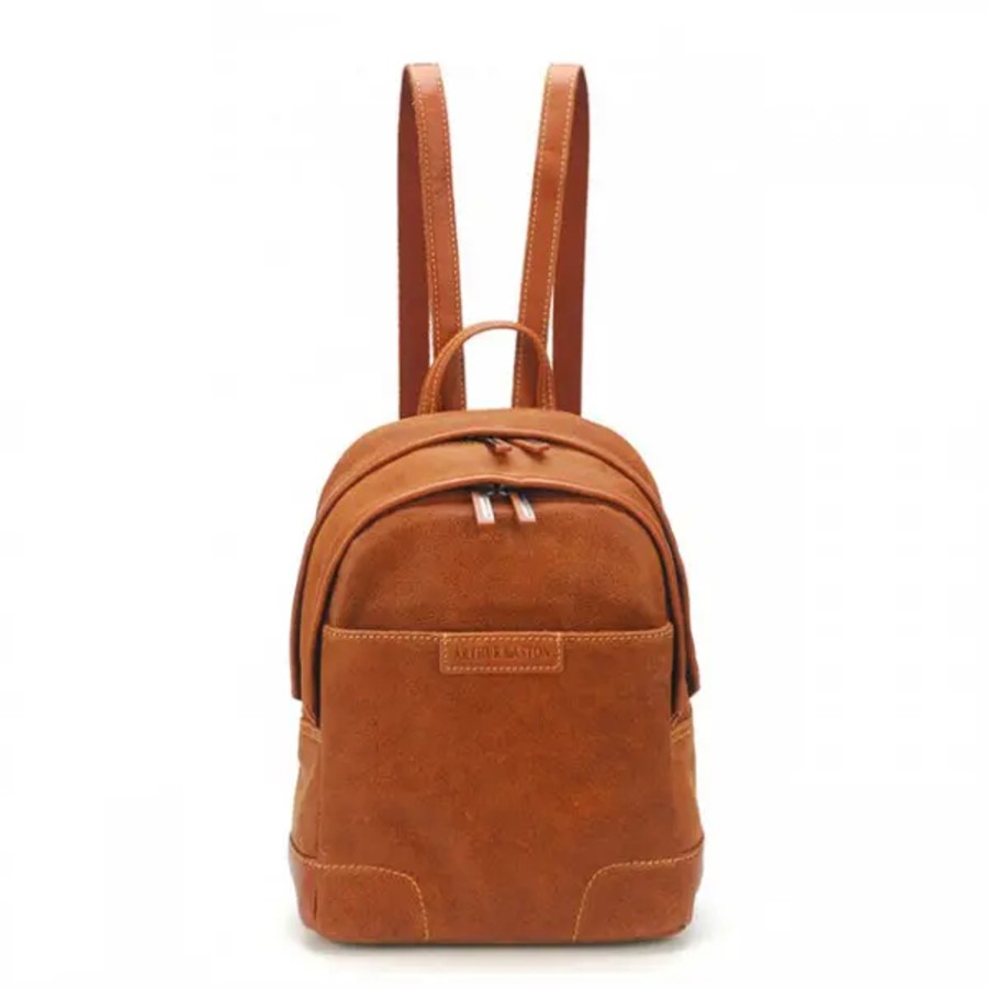 Homme Arthur et Aston | Arthur & Aston - Sac A Dos Marco Cognac