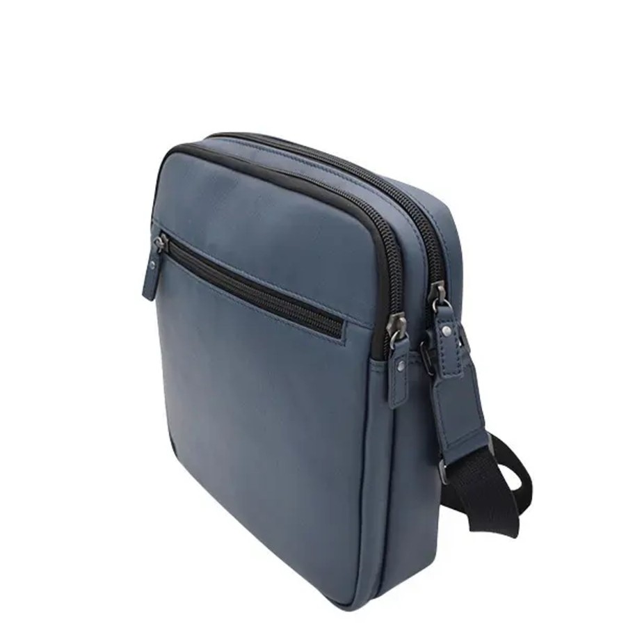 Homme Jump | Jump - Sacoche Porte Croise Boston - Bleu